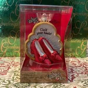 Wizard of Oz Ruby Slipper Ornament